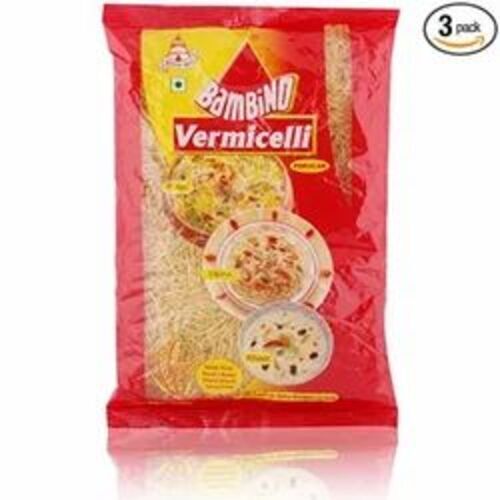 Vermicelli Packaging Pouches - LDPE Material , 12x18 Inches Multi-Color Printed High Gloss Finish, Heat-Sealed Closure