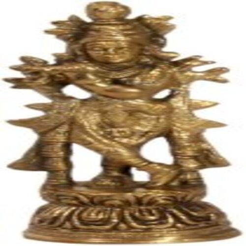 Brass Krishna Statue