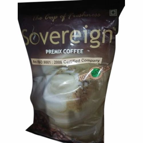 Coffee Packaging Pouch - Multicolor Printed Plastic, Laminated & Moisture Proof Design
