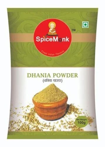 Coriander Powder Packaging Pouch - Plastic, 200 gm | Waterproof, Multi Color, Durable Design for Optimal Freshness Preservation