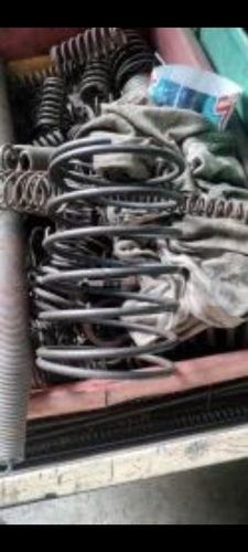 Helical Spring - Iron, Industrial Size, 500 Grams | Durable, High Strength, Corrosion Resistant, Helical Spiral Style