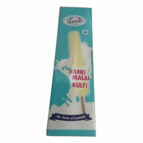 Kulfi Packaging Pouch - LDPE Multi Layer Laminated Pillow Pouch, Glossy Finish, Multi Color Design for Optimal Dessert Preservation