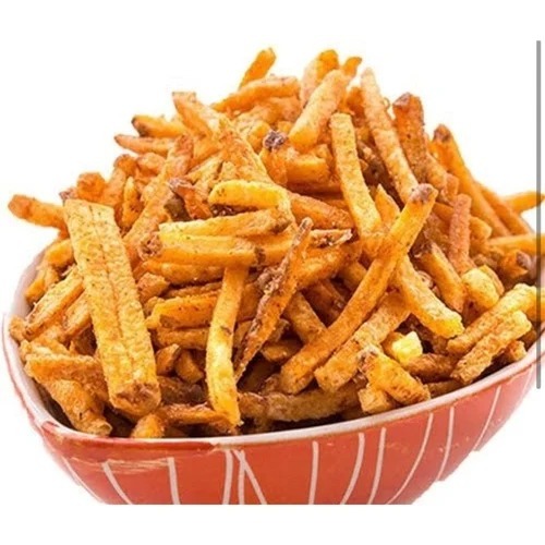 Raw Aloo Lachha - Baked, Salty Flavor | Crunchy And Crispy Vegetarian Snack With 6 Months Shelf Life