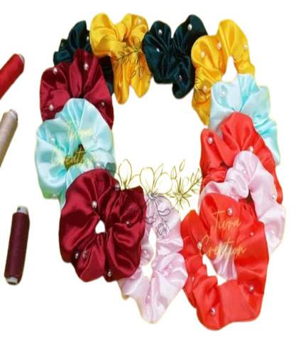 Satin Hair Scrunchies