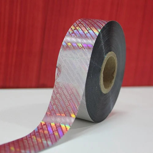 Transparent Holographic Lamination Film - Durable Eco-Friendly, Transparent Color with Soft Hardness and Adhesive | Single Side, Multiple Extrusion Printing