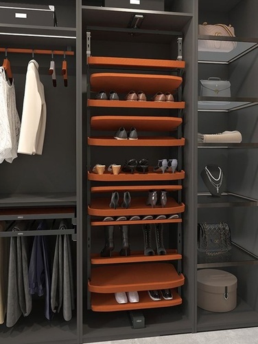 180A  Swivel Shoe Rack