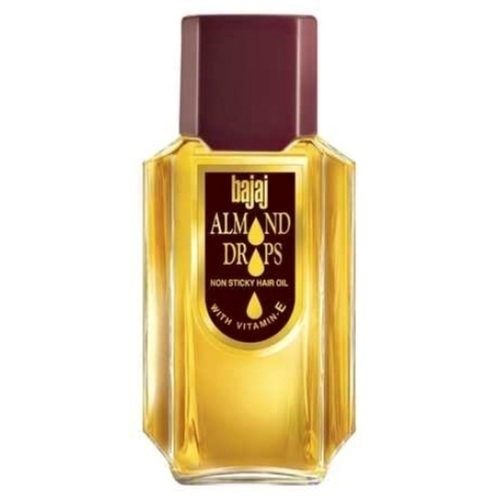 Almond Hair Oil - Plastic Bottle 100ml, Yellow Oil for Hair Care & Anti Hair Fall Solutions