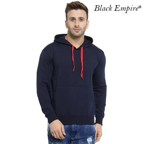 Cotton Plain Hoodie