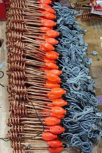 Immersion Rod - Durable Stainless Steel, 1500 Watt Power, Mixed Color | Corrosion Resistant, High Strength, 1 Year Warranty