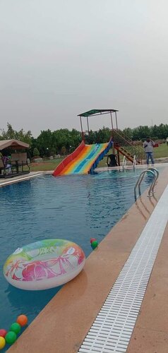 Outdoor Swimming Pool - Color: Blue