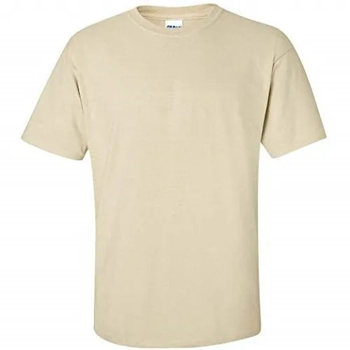 Plain T Shirt - Nylon Fabric, Customized Sizes (XS to XXXL), O-Neck Collar, Short Sleeves, White Color | Comfortable Wear, Neat Stitching, Trendy Designs, Ideal for Gifting