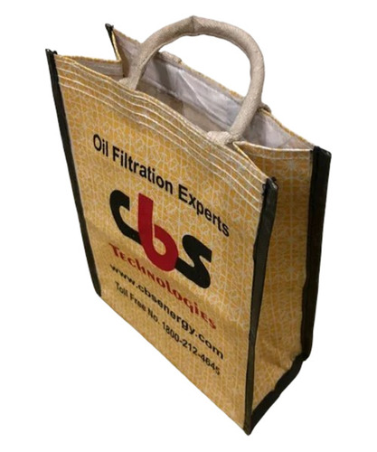 Printed Canvas Shopping Bag - Multicolor Loop Handle, Zipper Closure, 5 Kg Capacity | Durable Canvas Material, Stylish Printed Design