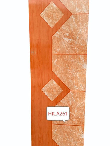 PVC Bathroom Door Sheet - Durable PVC Material, Accordion Door Design | Automatic Open Style, Center Lock Handle, Copper Paint Finish, Yellow Color