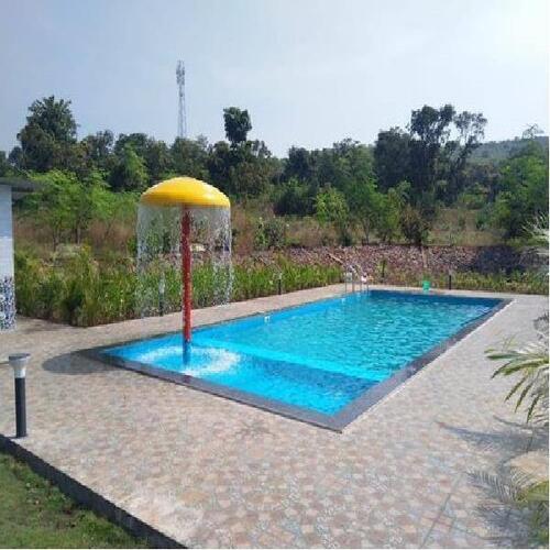 Rectangular Swimming Pools - Color: Blue