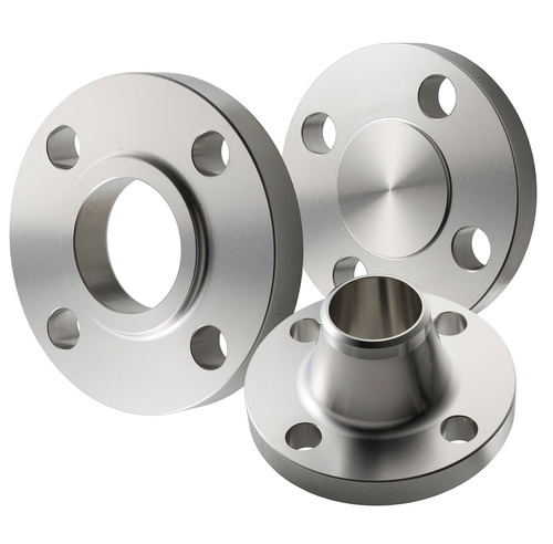 Steel Flanges - Color: Silver