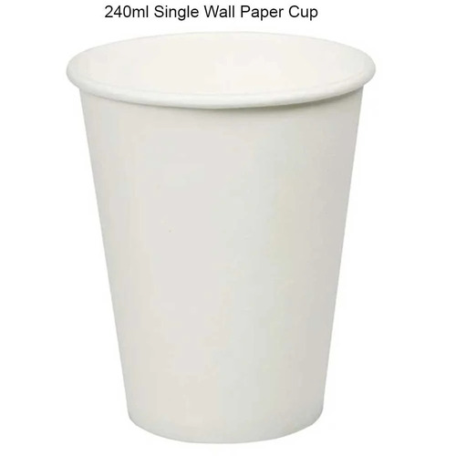 सफेद पेपर कप