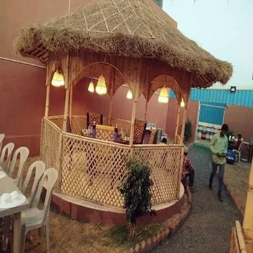 Bamboo Huts And Gazebo - Natural Aesthetic, Lightweight Structure, Weather Resistant, Thermal Insulation | Durable & Sturdy with Traditional and Modern Designs