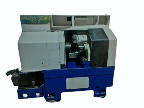 Cnc Lathe Machine - Color: Blue