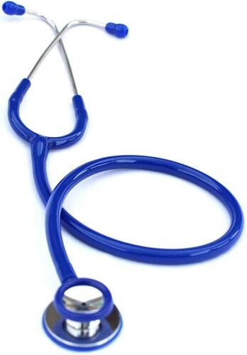 Doctor Stethoscope - Stainless Steel, Lightweight Design, Blue Color | Adjustable Dual-Sided Chest Piece, Clear Sound Transmission, Noise Reduction, Long Lifespan