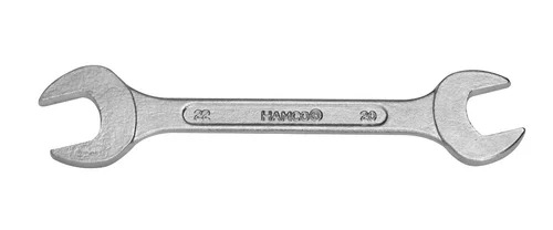 Double Open End Spanner - Color: Silver