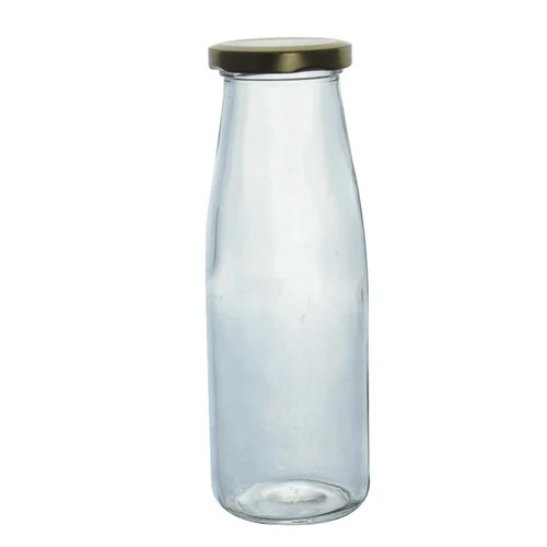 Glass Bottles - Color: White