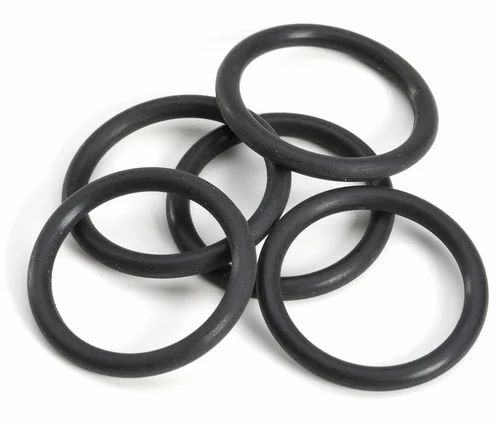 Oil Seal - Rubber Material, All Sizes, Black Color, Double Spring Sealing Type | Industrial Application