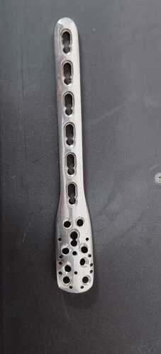 Orthopedic Philosophy Locking Plate - 2 to 12 Hole SS 316L & Titanium Black Color Sterilized Metal Plate with Straight Shape