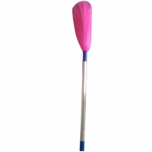 Plastic Broom  - Color: Silver