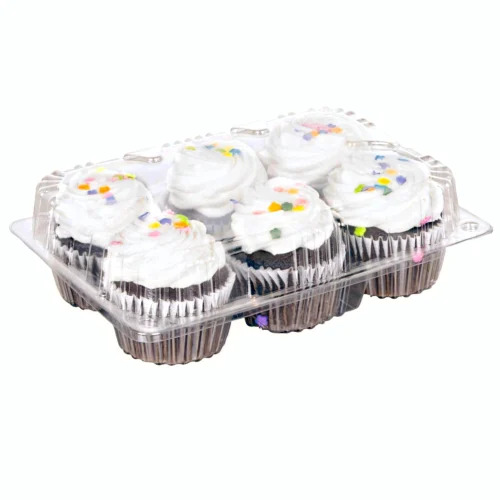 Plastic Disposable Tray - Durable Plastic, Semi-Transparent Color | Eco-Friendly Event and Party Supplies, Versatile for Multiple Uses