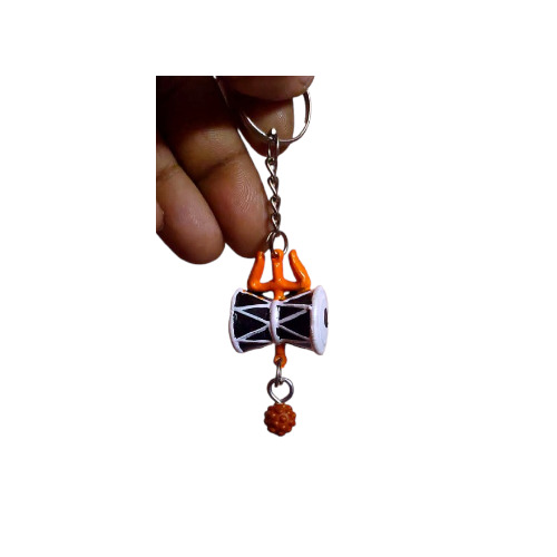 Pvc Damru Keychain