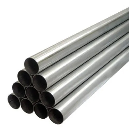 Ss Round Pipes - Stainless Steel, Standard Size, Silver Color | Alloy Material, Higher Strength, Galvanized Surface Treatment, Corrosion & Leak Resistance