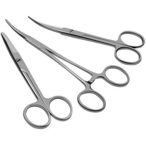 Surgical Scissors - Stainless Steel, Foldable Design, Silver Color | Lightweight, Portable, Rechargeable, Waterproof Surgical Instrument