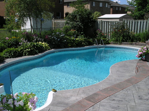 Swimming Pool - Color: Blue