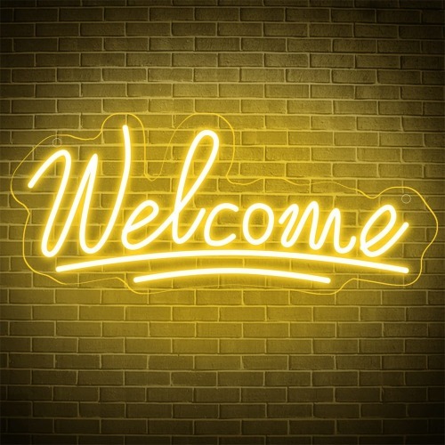 Acrylic Neon Sign Board - Product Type: Plastic