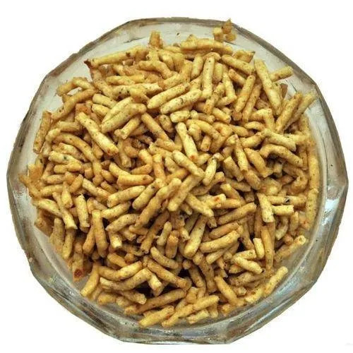 Besan Sev Namkeen - Regular Size, Salty Taste | Easy to Digest, Crunchy Texture, Hygienically Packed, Quality Tested