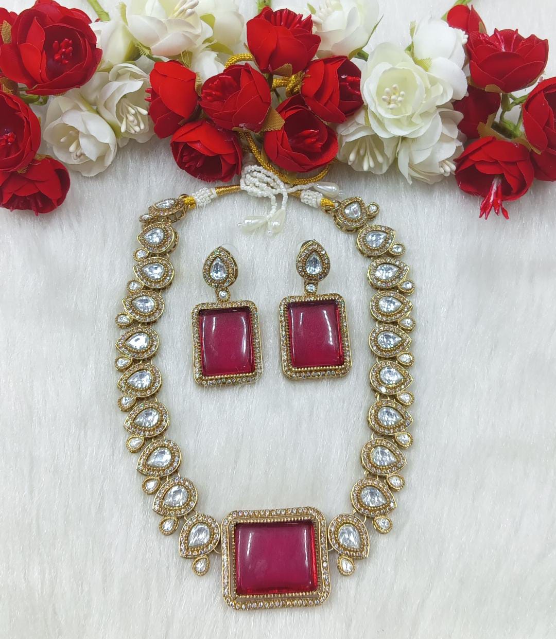 Designer Artificial ADS Necklace Set