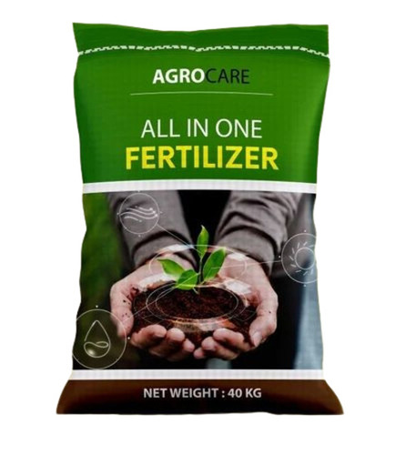Fertilizer Packaging Bag - Plastic Material, Multi Color Printed Design | Durable And Versatile For Effective Fertilizer Storage