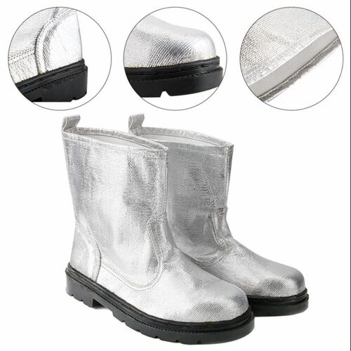 Fire Safety Shoes - Color: Silver