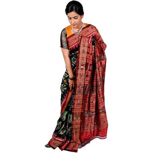 Handloom Sambalpuri Ikkat Silk Saree