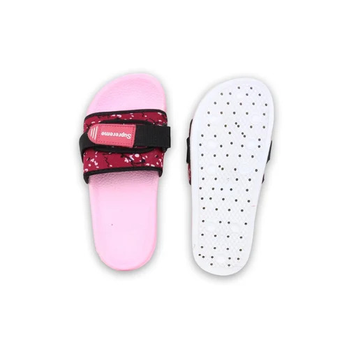 Ladies Flip Flop Slipper - PVC Material, Pink Color | Highly Comfortable, Lightweight, Flexible, Anti Skid, Suitable for All Seasons
