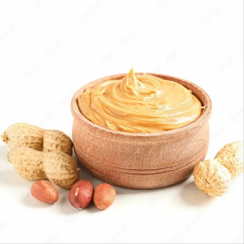 Organic Peanut Butter - 1 Kilogram Bottle, Brown Color | Natural, Good Quality, Store in Cool and Dry Place, 12 Months Shelf Life