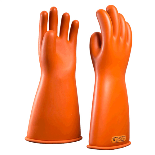 Plain Electrical Safety Gloves - Color: All