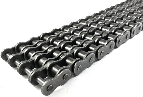 Roller Chain - Alloy Metal 0-25inch 25-50inch 50-100inch 100-200inch Black Oxide Polished Finish | ISI Certified Industrial Usage Electro Galvanized Fence