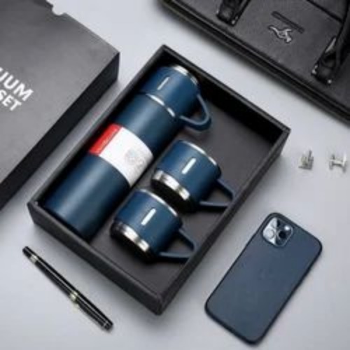 Stainless Steel Vacuum Flask Set