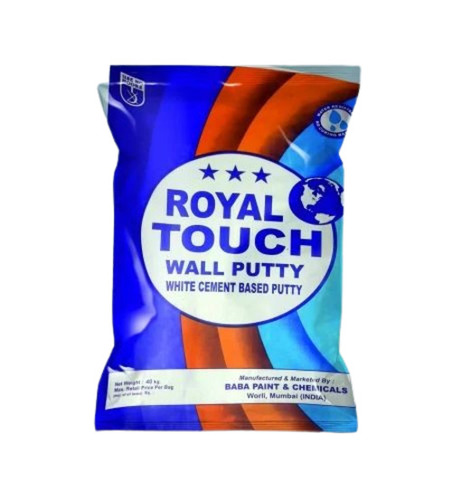 Wall Putty Packaging Bag - Plastic Material Multi Color Design | Printed Pattern for Durable Protection and Versatile Use