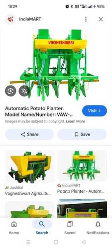 Automatic Potato Planter 