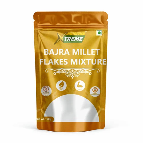 Bajra Millet Flakes Mixture - 150 Gram, Natural with 100% Purity | Store in Cool and Dry Place, 3 Months Shelf Life