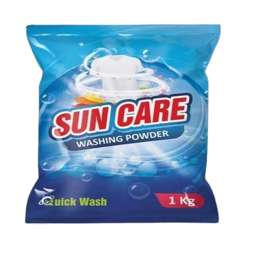 Detergent Powder Packaging Pouch - Plastic Material , Printed Design Suitable for Diverse Detergent Applications