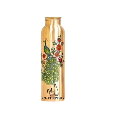 Digital Print Copper Water Bottle