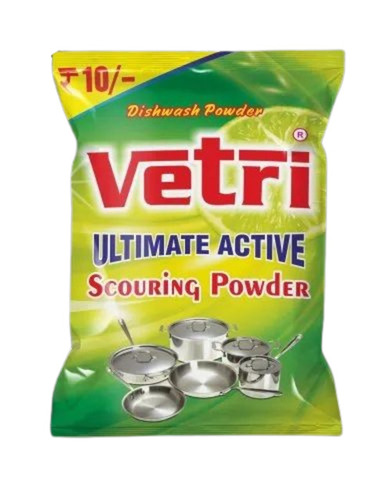 Dish Wash Powder Packaging Pouch - LDPE Material, Multi Color Design | Printed Pattern for Effective Packaging Solutions